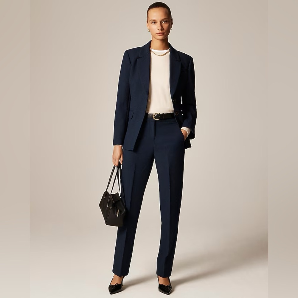 J. Crew Kate straight-leg pant in four-season stretch Size 12